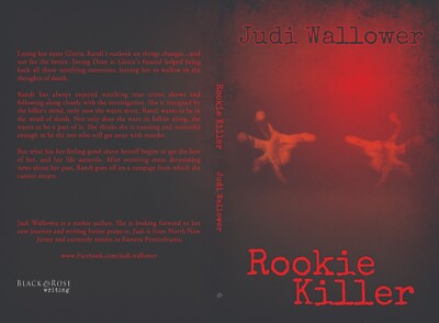 serial killer, female,Rookie Killer, book, paperback, brand new, suspense, crime