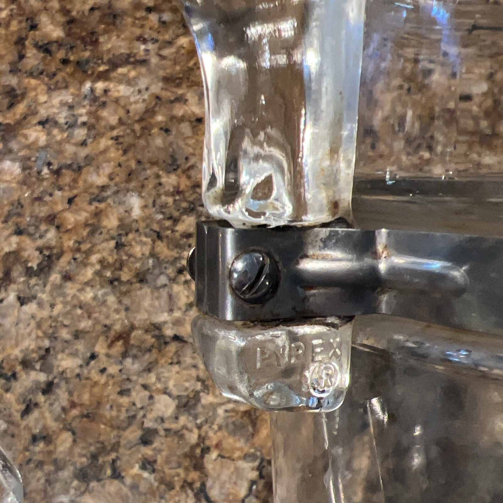 PYREX Glass Coffee Pot Stovetop 9 Cup With Lid Vintage Percolator Model