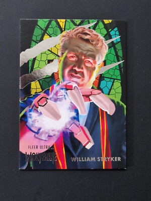 Marvel Fleer Ultra Wolverine 2023 #52 WILLIAM STRYKER Trading Card / Sammelkarte