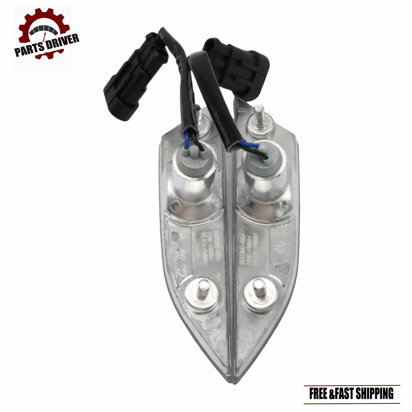 Left & Right Clear Side Marker Indicator Lens For Lamborghini Gallardo 560 570
