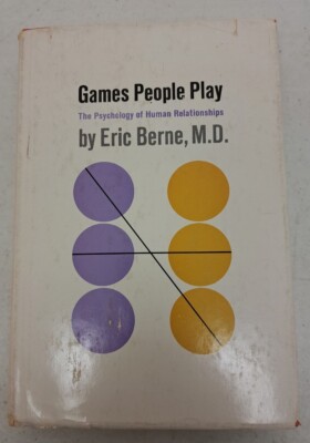Vintage 1977 Printing Games Games People Play by Eric Berne HCDJ #5.4.39