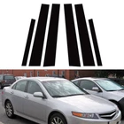 Car Pillar Posts Door Window Trim Cover For Acura TSX 2004-2008