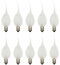 Creative Hobbies Silicone LED Night Light Bulbs, C7 Replacement Light Bulbs R