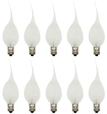 Creative Hobbies Silicone LED Night Light Bulbs, C7 Replacement Light Bulbs R