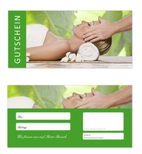10 x Geschenkgutscheine (Wellness-603) TOP Gutscheine f&uuml;r Wellness  Massagen uvm
