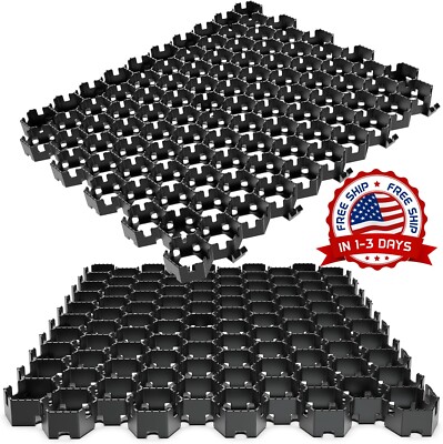 Sistema de pavimento permeable para césped y grava que soporta 27 000 libras NEW