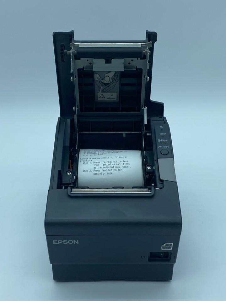 Epson TMT88V Model M244A Thermal Receipt Printer W/ AC Adapter 2R07260