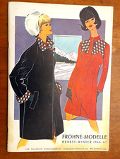Frohne Modelle Herbst - Winter 1966 / 67+ Schnittmusterbeilage