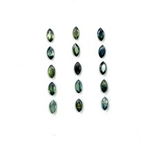 Natural Teal Sapphire Marquise Cut Loose Gemstone Lot 9 Pcs 2 4 MM 1 CT