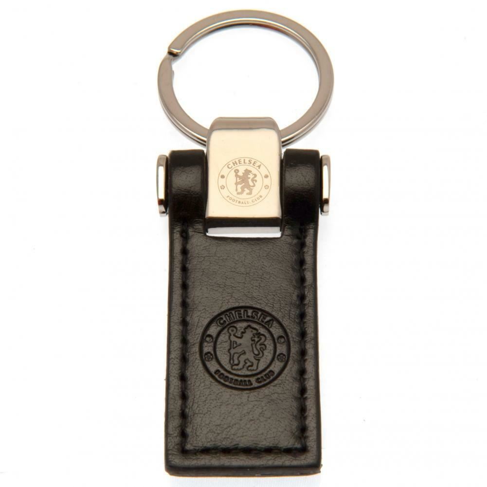 Chelsea FC Leather Key Fob UK