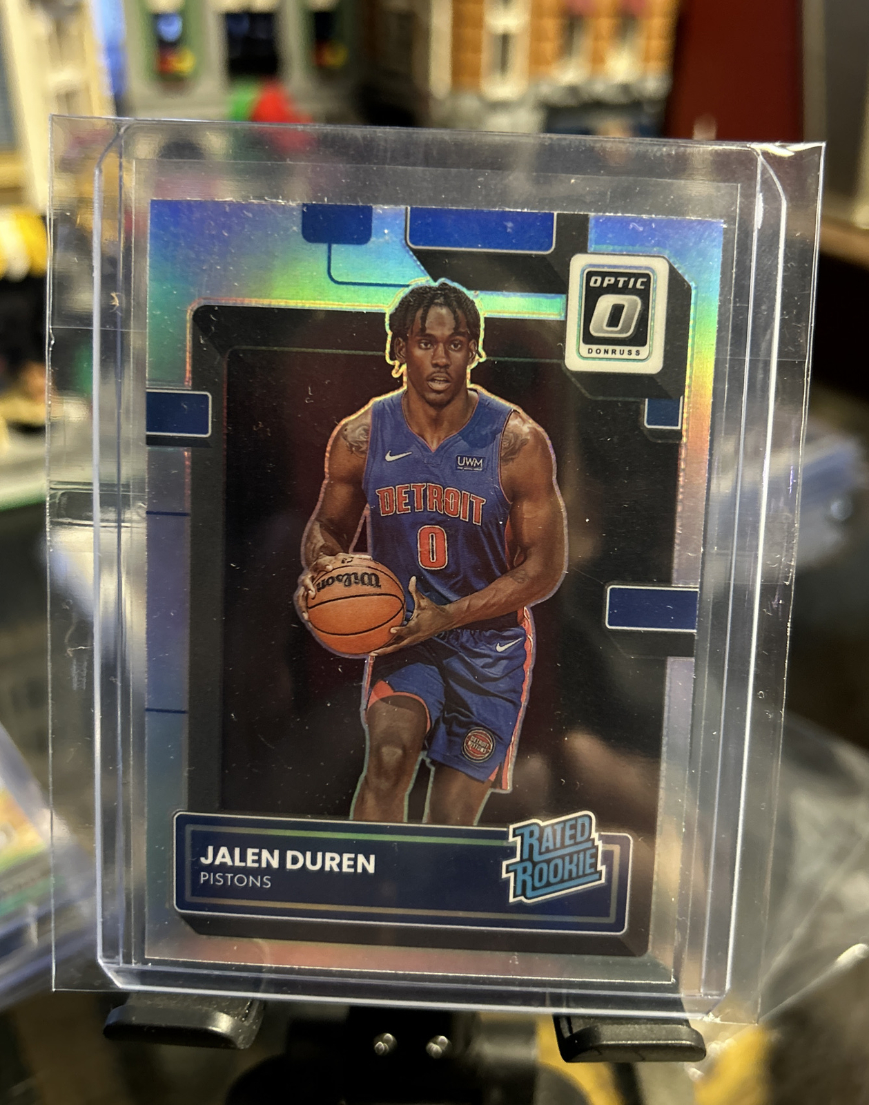 Jalen Duren 2022-23 Donruss Optic Basketball #227 Rated Rookie True Silver🔥