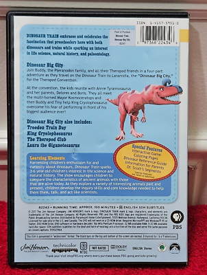 EUC Dinosaur Train: Dinosaur Big City DVD 97368224346| eBay