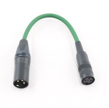 Klein Tuchel - XLR Adapter 3 pol Sennheiser Neumann Mikrofon vintage