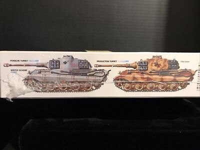 TAMIYA 35169 GERMAN KING TIGER PORSCHE TURRET MODEL KIT-NIB-1/35