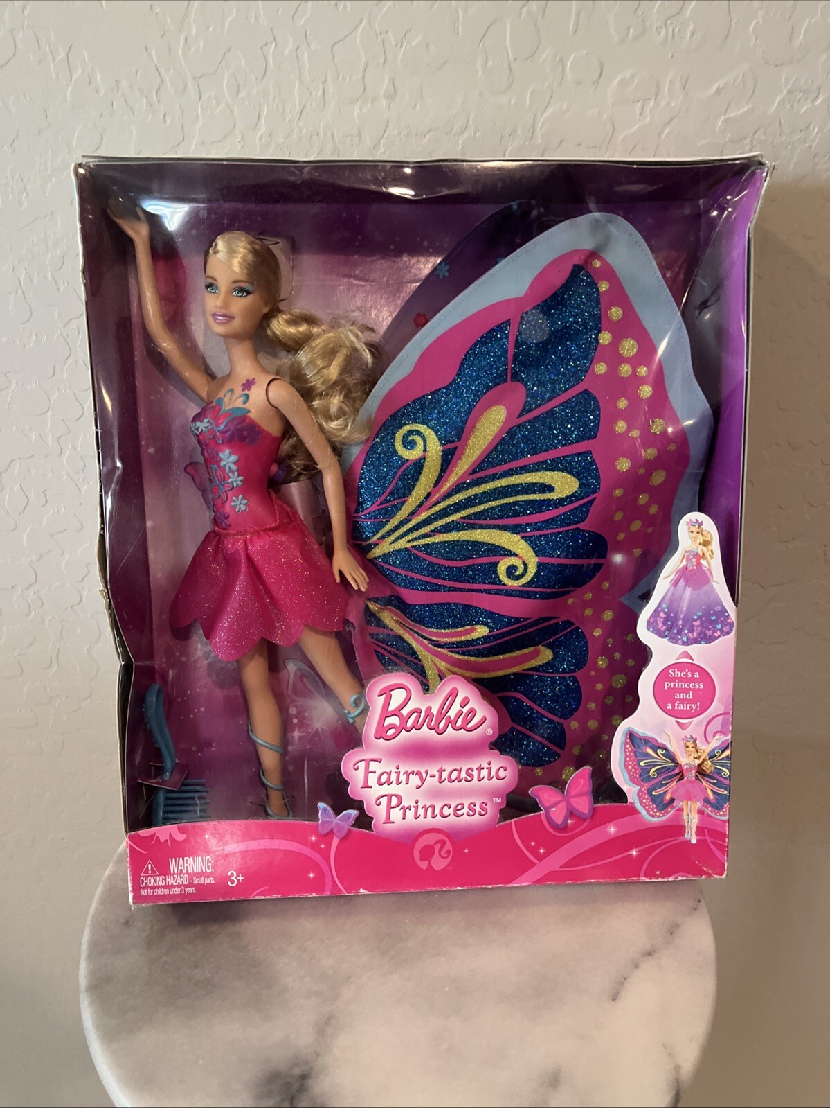 Barbie Fairy-tastic Princess 2009 NIB Priced Low bc Slightly Damaged Box