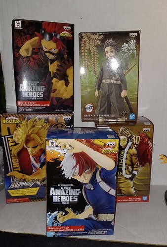(5) Funimation My Hero Academia Sammlerfiguren Special All-Might, Eljiro... - Bild 10 von 15