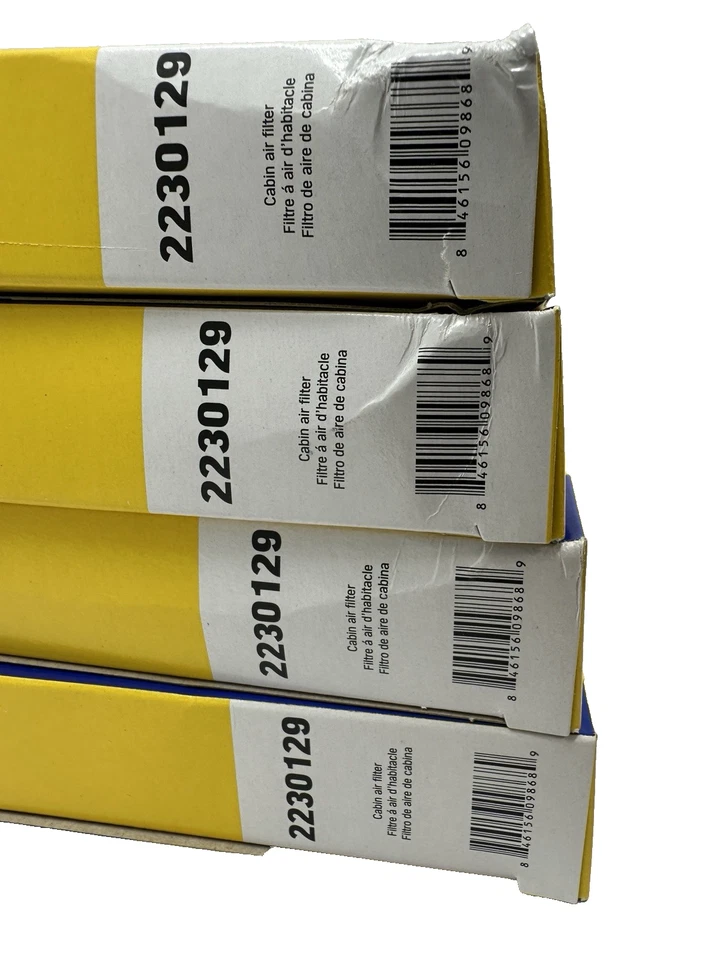 Lote de (4) filtros de aire de cabina para Chevy Silverado 1500 214-2018 2500 HD 2015-2019 Foto 3 de 3