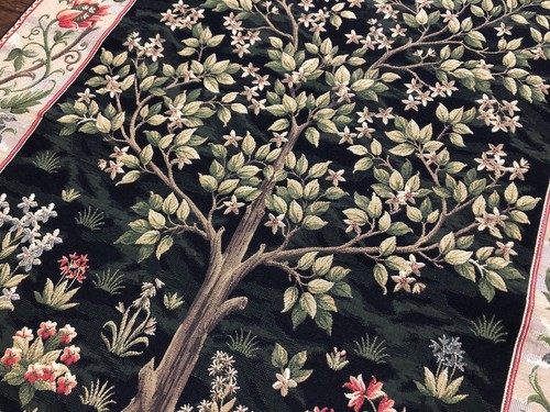 Authentic Armin & Marion "Tree of Life" 26x35" Stunning Quality Tapestry (OC) - Picture 7 of 9
