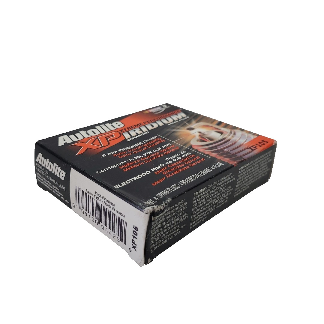 Autolite Iidium XP 105 XP105 Spark Plugs Qty 4