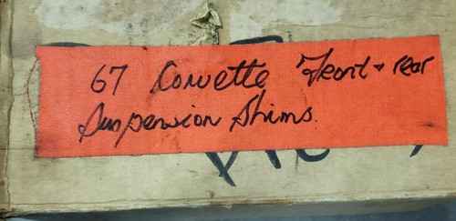 57  Corvette  Front & Rear Suspension Shims - Foto 4 di 4