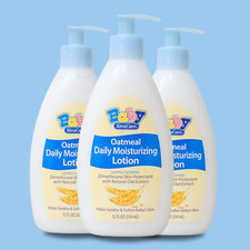 XtraCare Baby Lotion with Oatmeal, 12 fl oz   Daily Hydration 3-Pack 