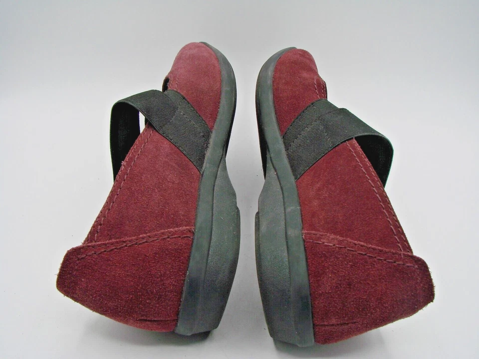 Clarks Haydn Juniper Womens 8.5W Burgundy Mary Jane Loafers Flat Shoes 26104766 - Image 4 of 4