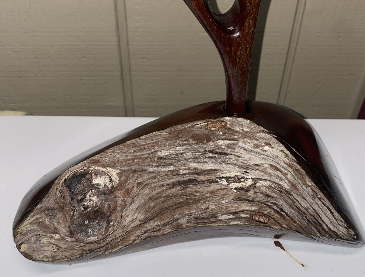 RARE MICHAEL GENEREUX OF GUAM WOOD SCULPTURE IFIT WOOD RARE MICHAEL GENEREUX OF GUAM WOOD SCULPTURE IFIT WOOD