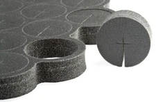 65 HARD Cloning Collars Ez-Clone Neoprene Insert Hard - Hydroponic Propagation