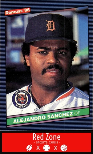 1986 Donruss - #415 Alejandro Sanchez NM Set Break.
