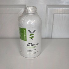 Vet Basics Lime Sulfur Dip - Concentrated Solution 16 Fl. Oz - NEW