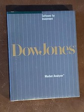 Dow Jones Market Analyzer Vintage Software - Macintosh - Factory Sealed
