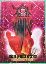 2024 Marvel Masterpieces 92'. Mephisto- Pink Lasers  958/992  #54