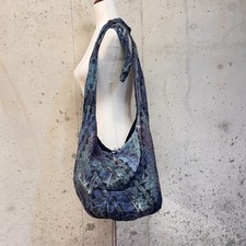Element Hobo Borsa Donna OS Blu Geometrica Tribale Boho Festival Slouchy Rayon