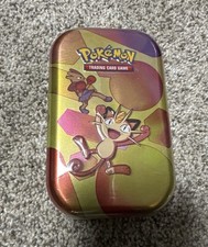 Pokemon - Scarlet & Violet 151 Mini Tin - Meowth Hitmonchan - New & Sealed