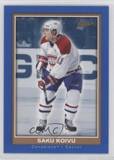 2005-06 Upper Deck Bee Hive Blue Saku Koivu #46 11jd