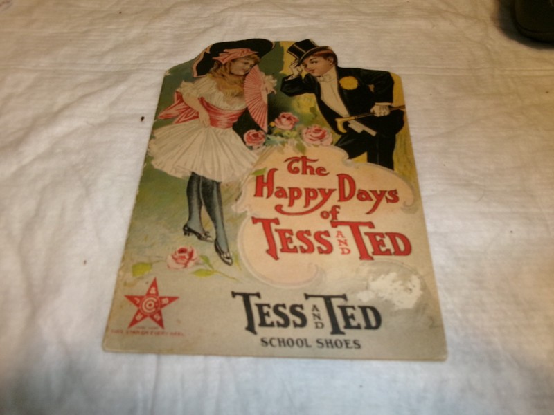 Antique Tess and Ted School Shoes Advertising Booklet