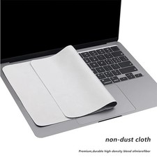 1pc Microfiber Laptop Keyboard Protector Screen Cleaning Cloth for MacBook Pro
