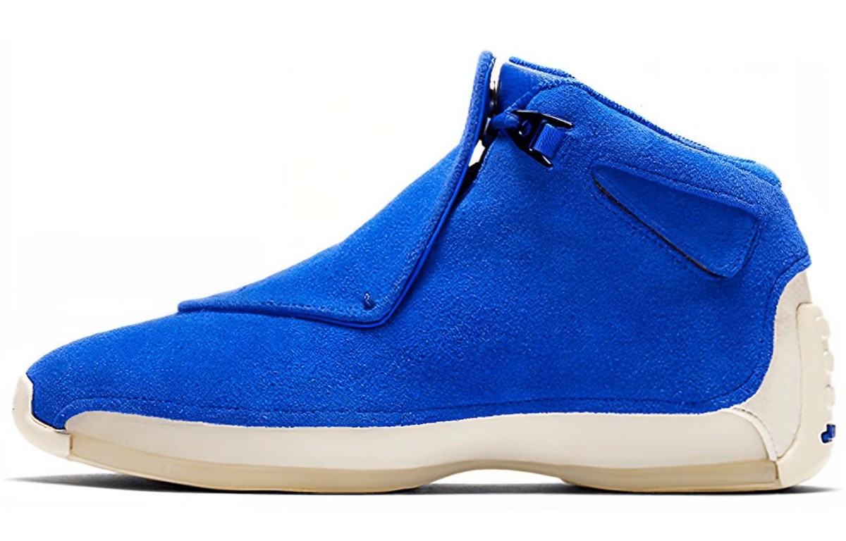 Size 10 - Air Jordan 18 Retro Blue Suede for sale online | eBay