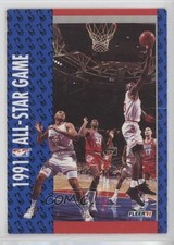 1991-92 Fleer All-Star Game Charles Barkley Magic Johnson Michael Jordan HOF 0b3