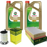 Mann Inspektionspaket 10L Castrol Titanium 5W-30 FüR Audi Q7 4.2 FSI Quattro VW