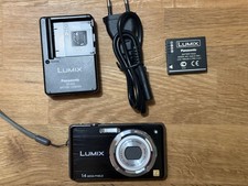 Panasonic Digitalkamera Lumix DMC-FS11 digitale Kamera 14 MP schwarz