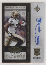 2013 Contenders Short Print Rookies Playoff Ticket 30/99 Khiry Robinson Auto fm0