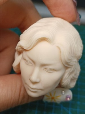 1/6  Chen shu ting Gao ye  Asia Model Head Carving Toys For  Figure