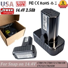 3 Pack For Snap-on 14.4V Tools Battery CTB8174 CTB8172 CT861DB CTC722 CT825DB US