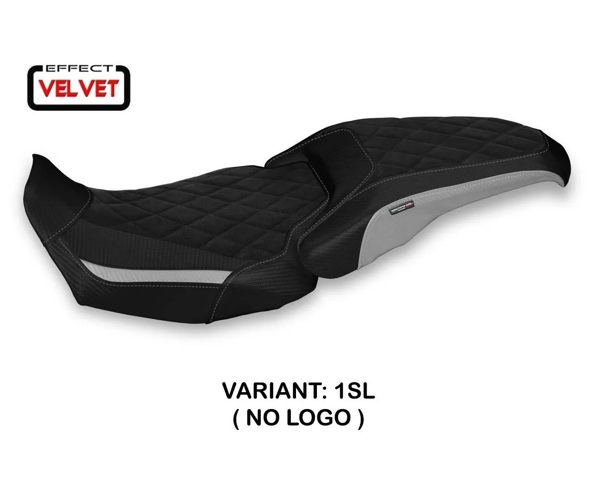 Seat saddle cover Sfax Velvet Silver (SL) TPZ Italia HONDA CBR 650 R 2019 2026