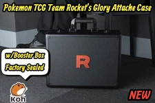 Team Rocket’s Glory Attache Case Japanese Pokemon Card Factory Sealed w/30 Packs