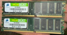 Corsair Value Select 512 MB (2x256 MB) DDR400 PC3200 RAM Retro Gaming