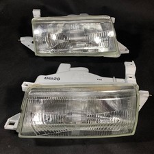 Headlights Pair Toyota Corona AT171 AT177 CT170 ST171 1988-1992 Genuine 20-194