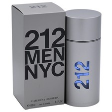 212 MEN NYC by Carolina Herrera Cologne for Men EDT 3.3 / 3.4 oz New In Box