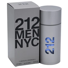 212 MEN NYC by Carolina Herrera Cologne for Men EDT 3.3 / 3.4 oz New In Box